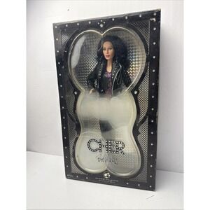 Barbie Collector Cher Doll Bob Mackie Black Label 2007 Mattel Box Damage